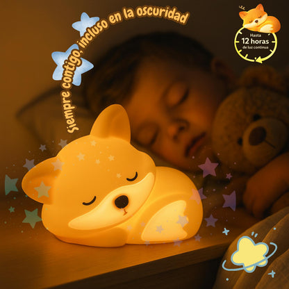 Lámpara recargable de zorrito | KOCHI Foxy Sleepie™